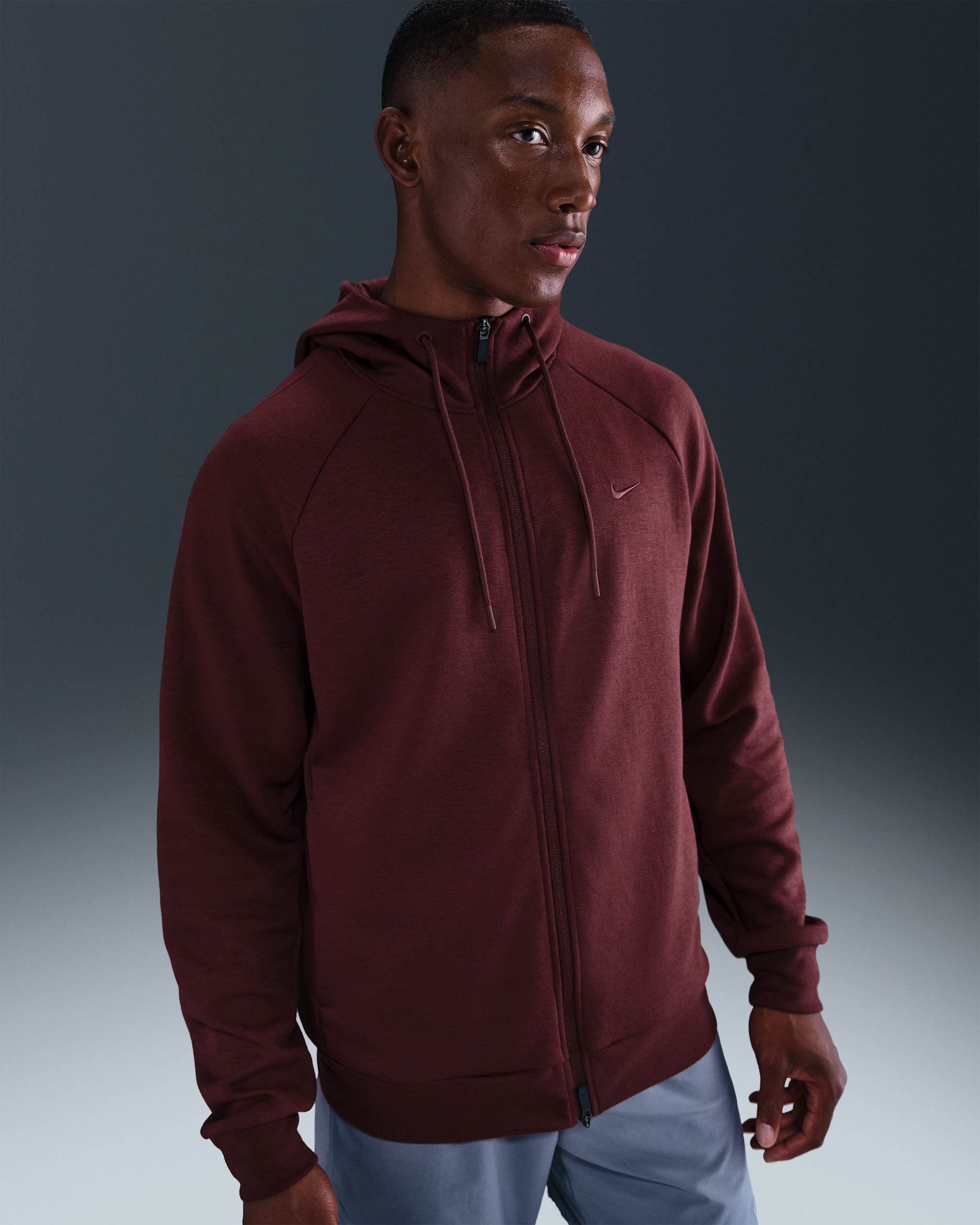 F.C.R.B.×NIKE DRI-FIT KNIT FLEECE HOODY Nike Primary Fleece Men's Dri-FIT UV Full-Zip Performance Hoodie